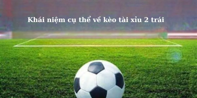 Khái niệm cụ thể về kèo tài xỉu 2 trái